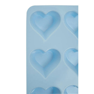 Pastel Blue Heart Shape Cake Mould