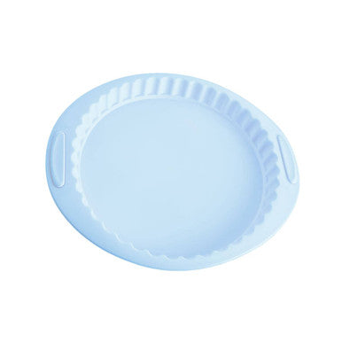 Pastel Blue Pie and Flan Mould