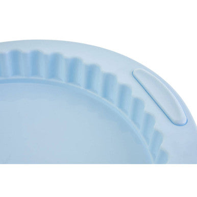 Pastel Blue Pie and Flan Mould