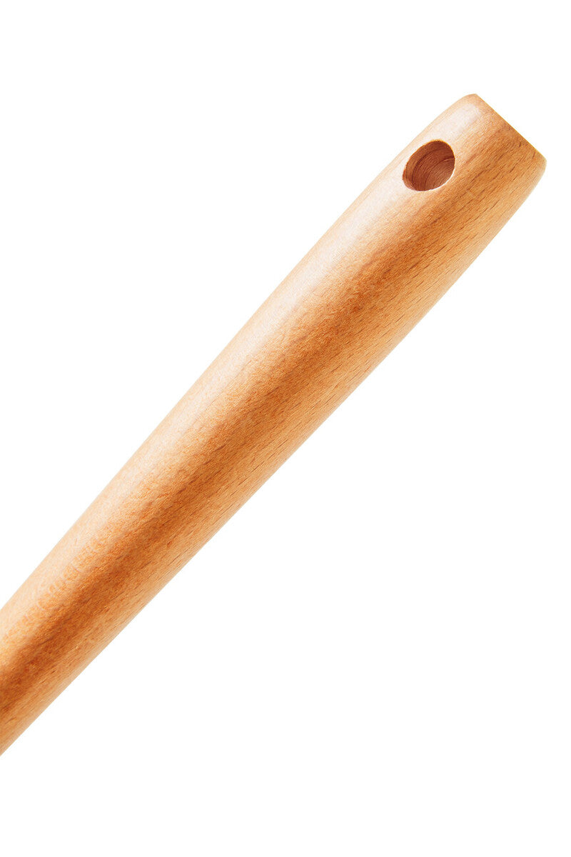 Nova Sage Green Silicone Ladle with Round Wood Handle