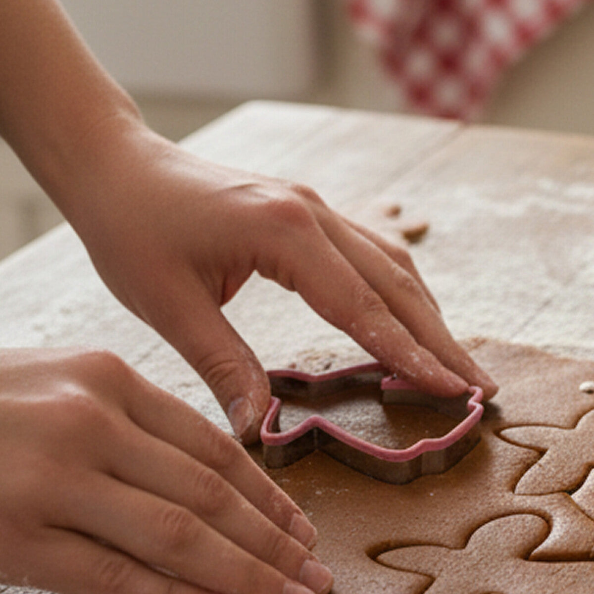 Gingerbread Lady Cookie Cutter Set - 3 Piece Nesting Design