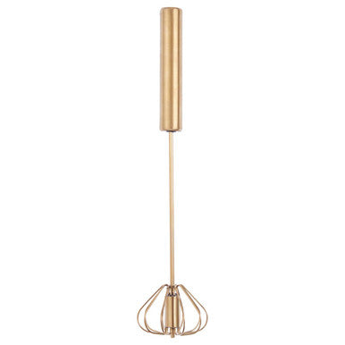 Press and Spin Light Gold 26cm Whisk