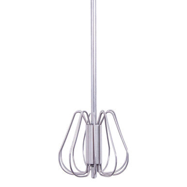 Press and Spin Stainless Steel Whisk 35cm