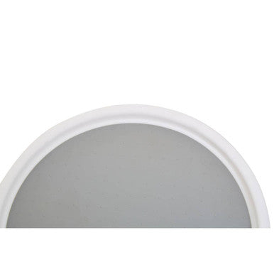 Set of 2 Revolving Storage Racks in White and Grey