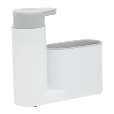 Grey Sink Tidy with Soap Pump