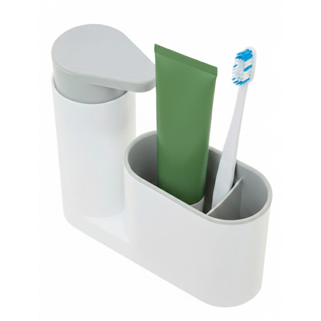 Grey Sink Tidy with Soap Pump