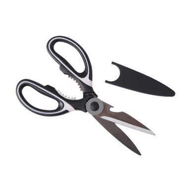 Black and Pastel Pink Kitchen Scissors