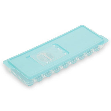 Arctic Green Ice Cube Tray with Cover