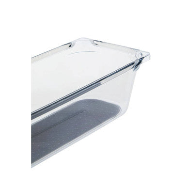 Small Set of Two Kitchen Drawer Organisers with Rubber Insert