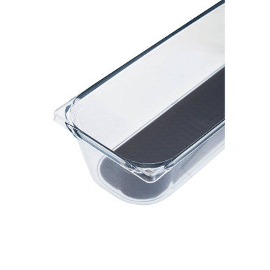 Small Set of Two Kitchen Drawer Organisers with Rubber Insert