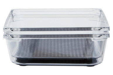 Medium Set of Two Kitchen Organisers with Rubber Insert