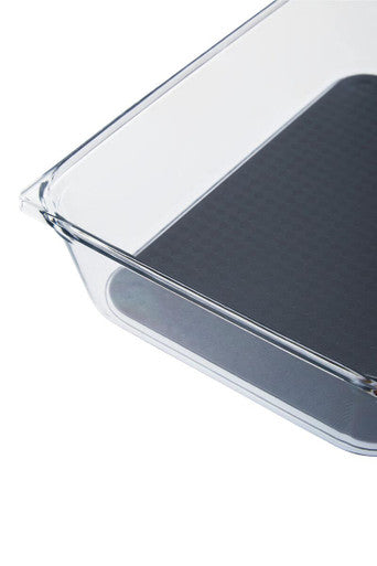 Medium Set of Two Kitchen Organisers with Rubber Insert