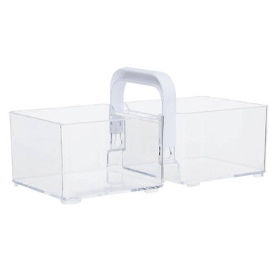 Clear Plastic Kitchen Organiser With Handle