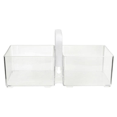Clear Plastic Kitchen Organiser With Handle