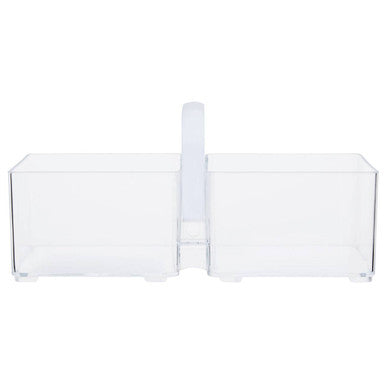 Clear Plastic Kitchen Organiser With Handle