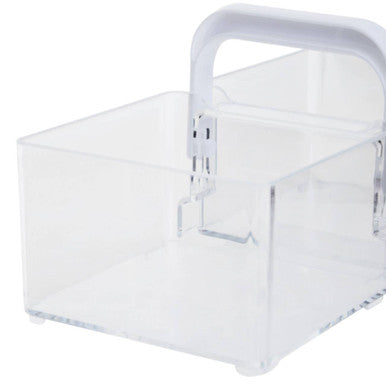 Clear Plastic Kitchen Organiser With Handle