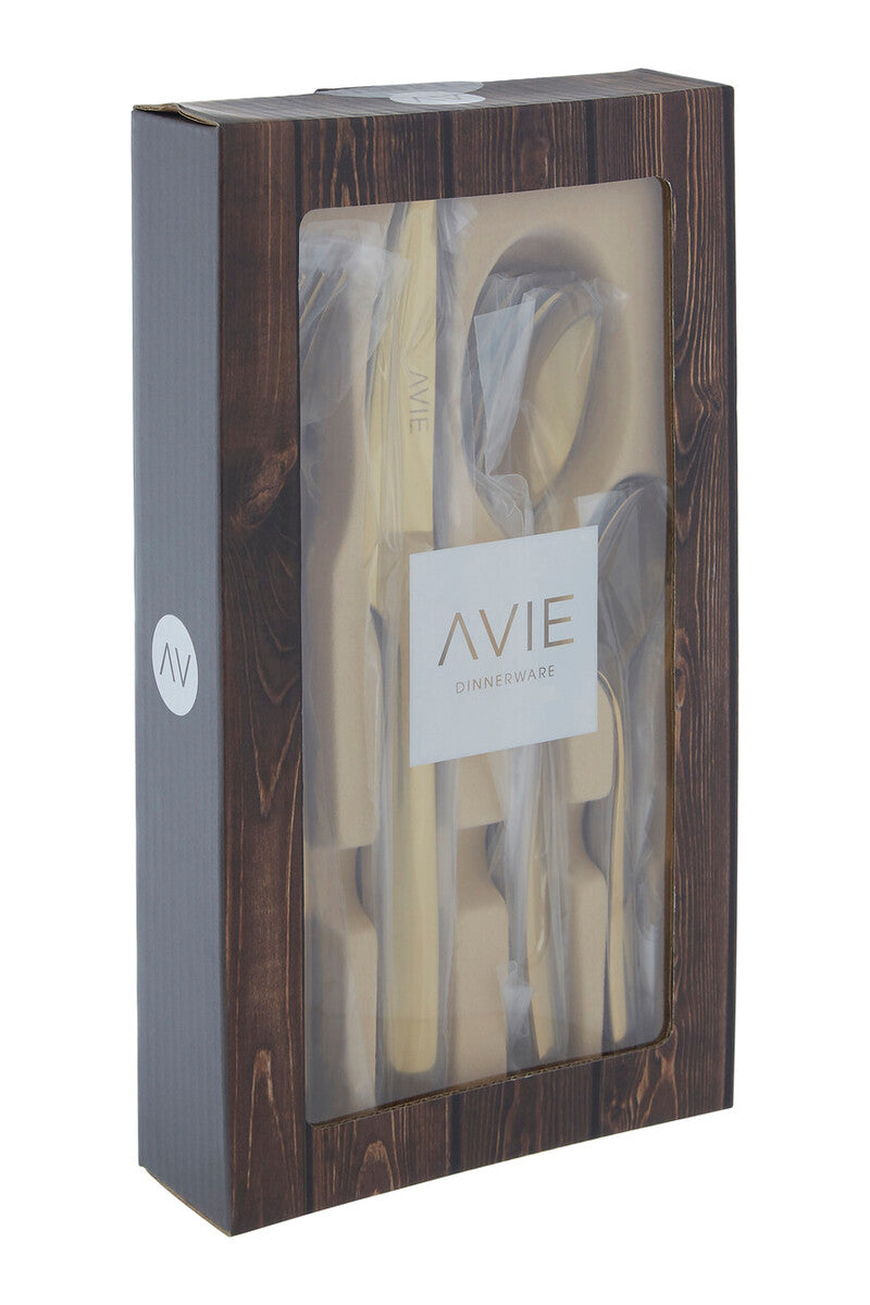 Gold Cutlery Set 16 Piece