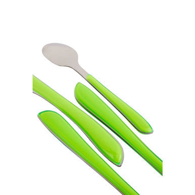 Multicoloured 24 Piece Cutlery Set