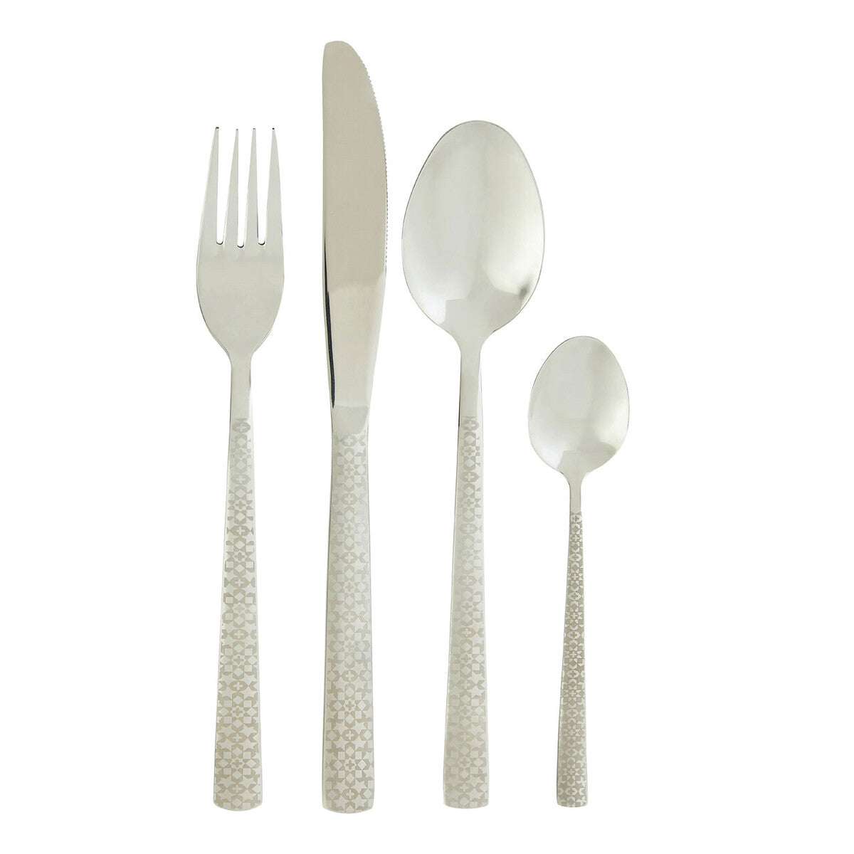 24 Piece Cutlery Set in Silver