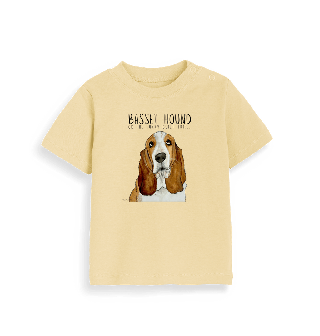 Basset Hound Baby T-Shirt