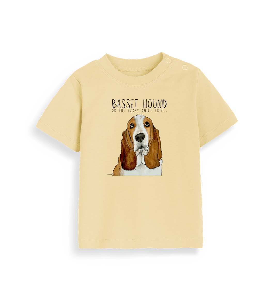 Basset Hound Baby T-Shirt