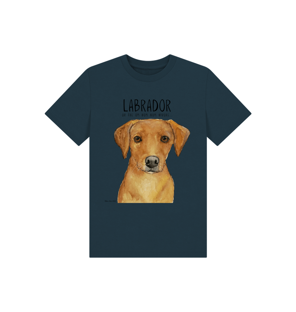 Fox Red Labrador Snack Patrol Kids Tee