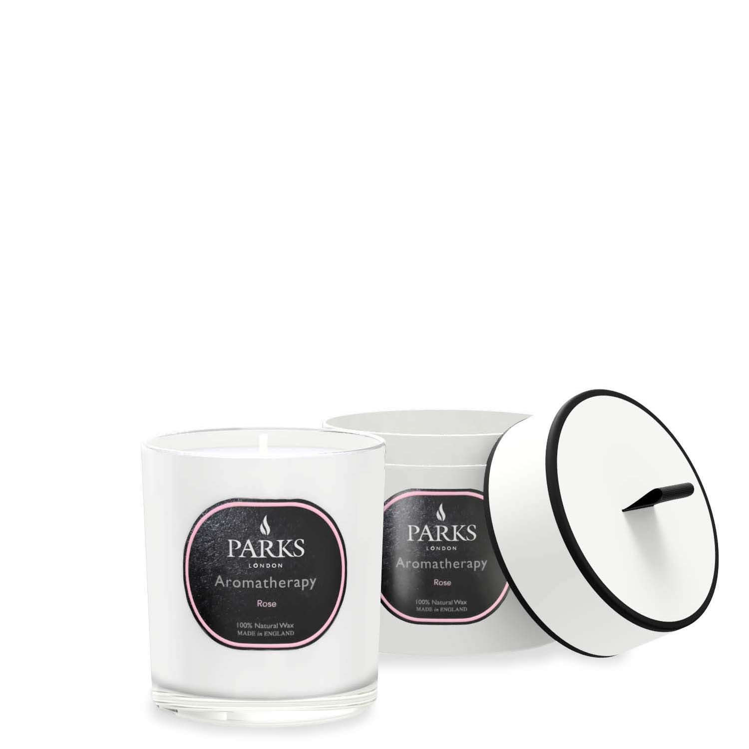Rose Candle 220g Natural Wax