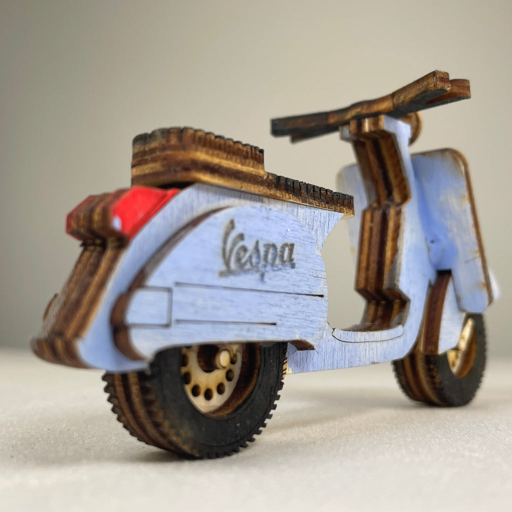 Vespa Ornmanent - Handmade Ornament by Curious Rabbit ®
