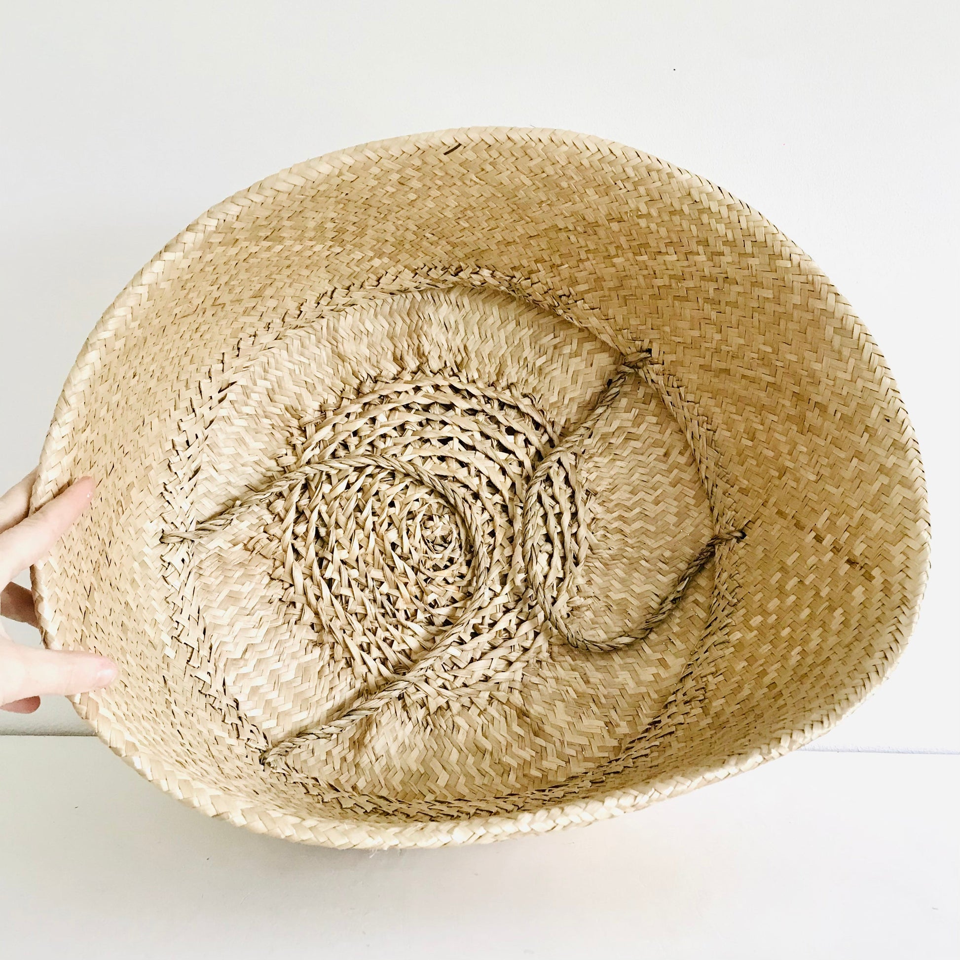 Plain Seagrass Basket - Extra Large