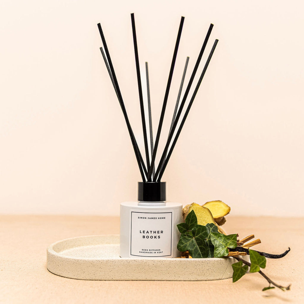 Leather Books Reed Diffuser