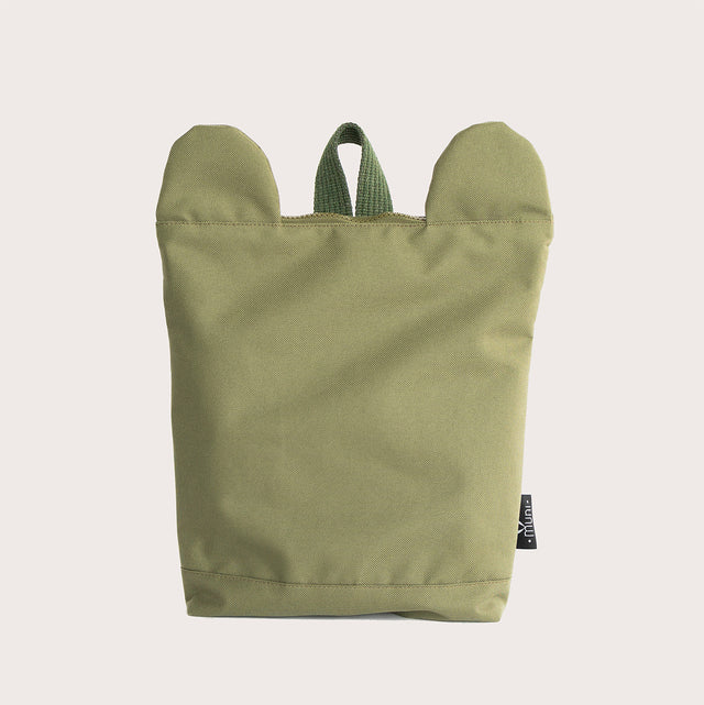 Green Bear Backpack for Kids – Playful & Practical for Adventures by Muni at www.brixbailey.com