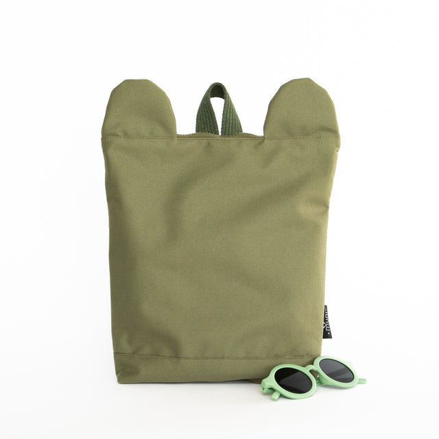Green Bear Backpack for Kids – Playful & Practical by Muni at www.brixbailey.com