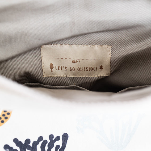 Stylish Girls' Coral Pattern Backpack – Lightweight & Waterproof by Muni at www.brixbailey.com