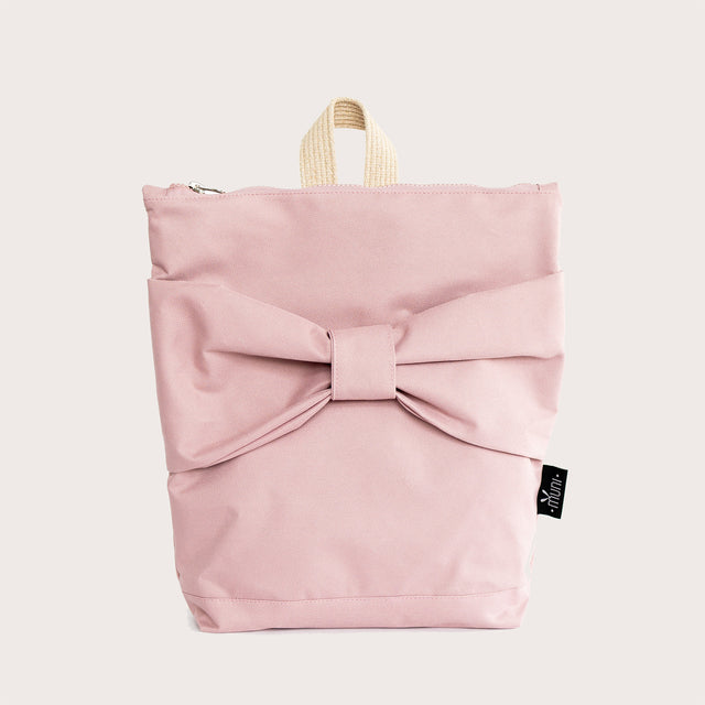 Pink Bow Backpack for Kids – Durable & Waterproof by Muni at www.brixbailey.com
