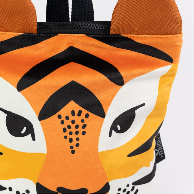 Kids' TIGER Backpack – Durable & Fun Outdoor Gear for Ages 2-6 by Muni at www.brixbailey.com