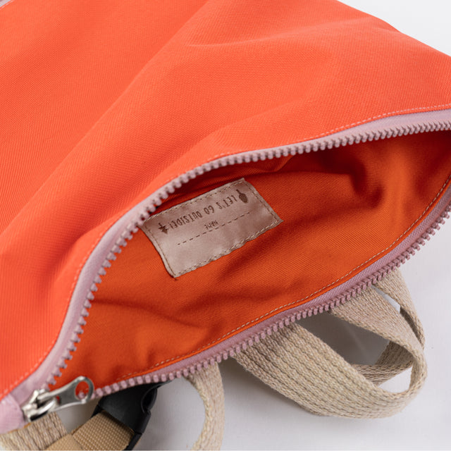 Durable Orange+Yellow Backpack – Waterproof & Comfort Fit by Muni at www.brixbailey.com