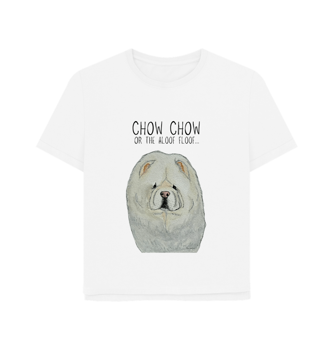 Cream Chow Chow Women's Relaxed Fit T-Shirt