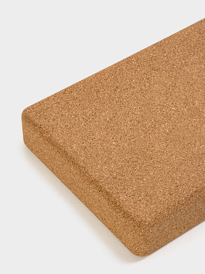 Natural Cork Yoga Block for Support and Flexibility