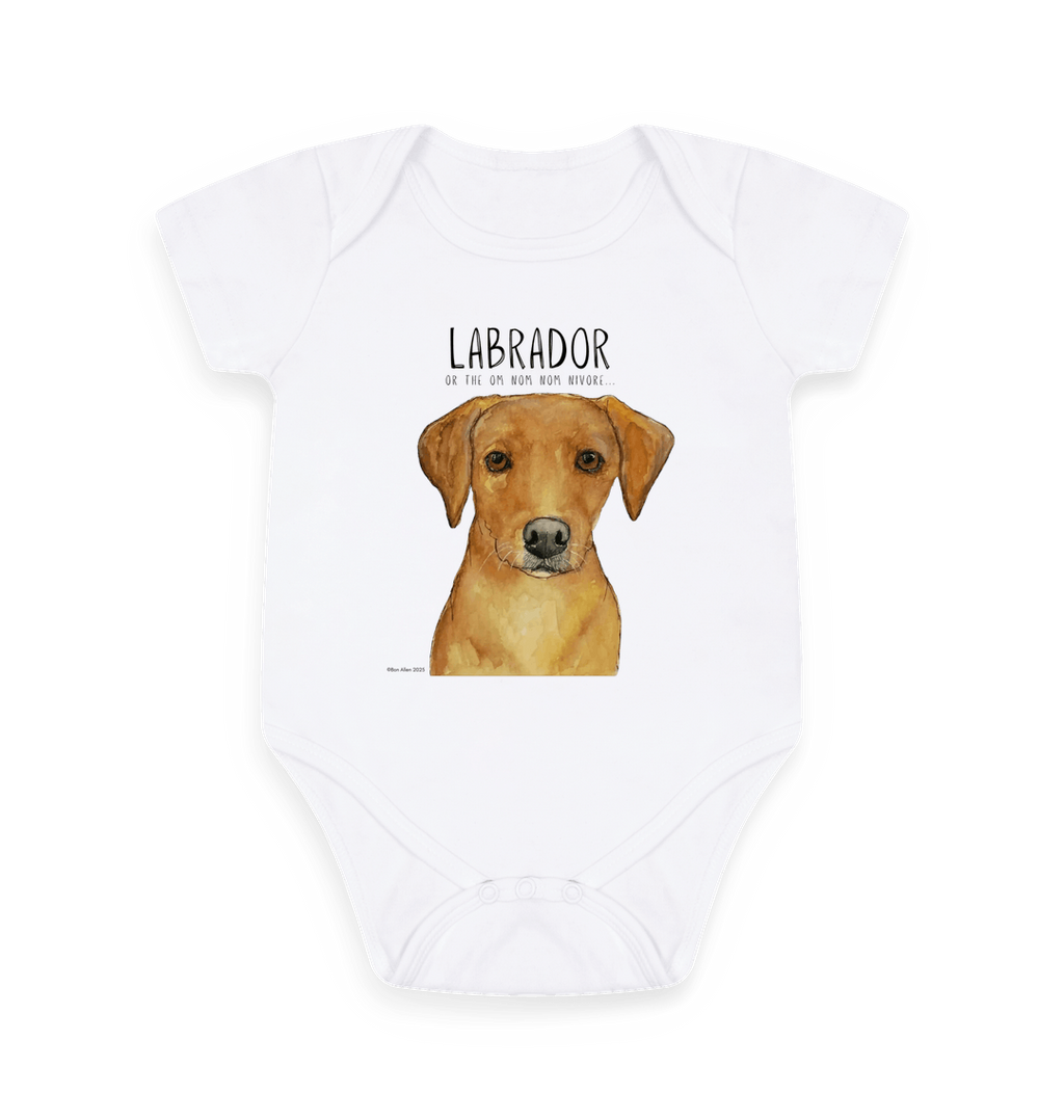 Fox Red Labrador Baby Bodysuit