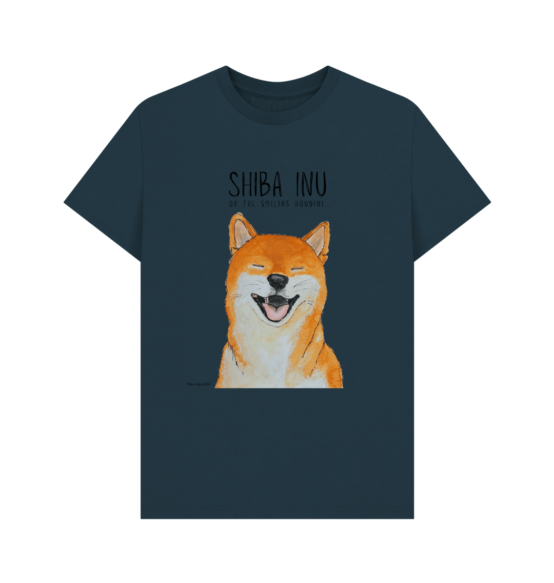 Shiba Slips in Style The Great Escape Mens Tee