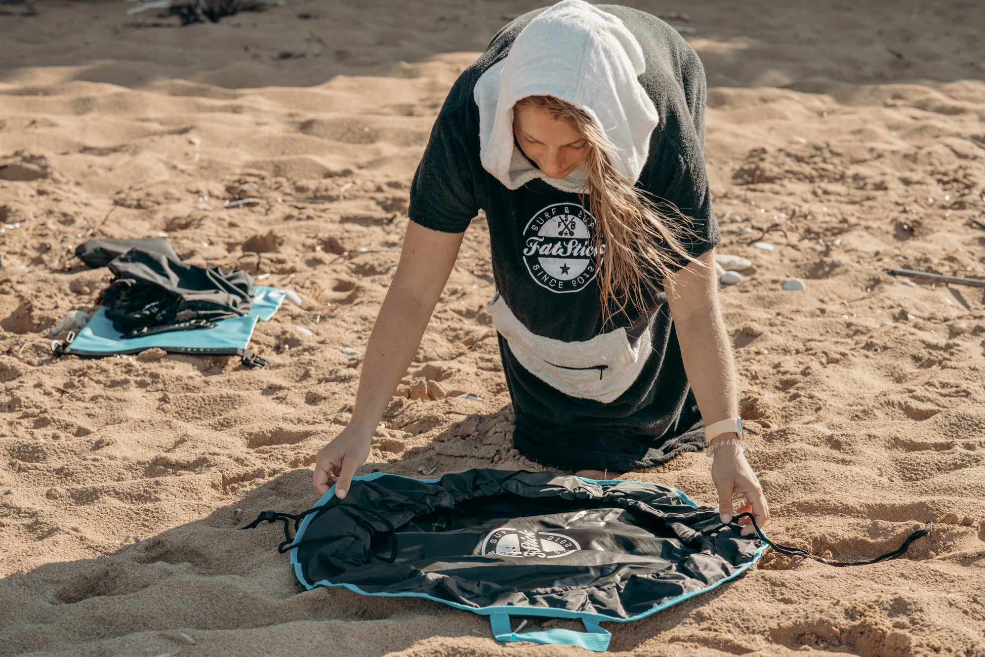Waterproof Changing Mat and Wetsuit Bag