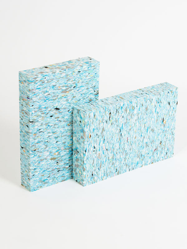 Recycled Chip Foam Yoga Blocks Twin Pack
