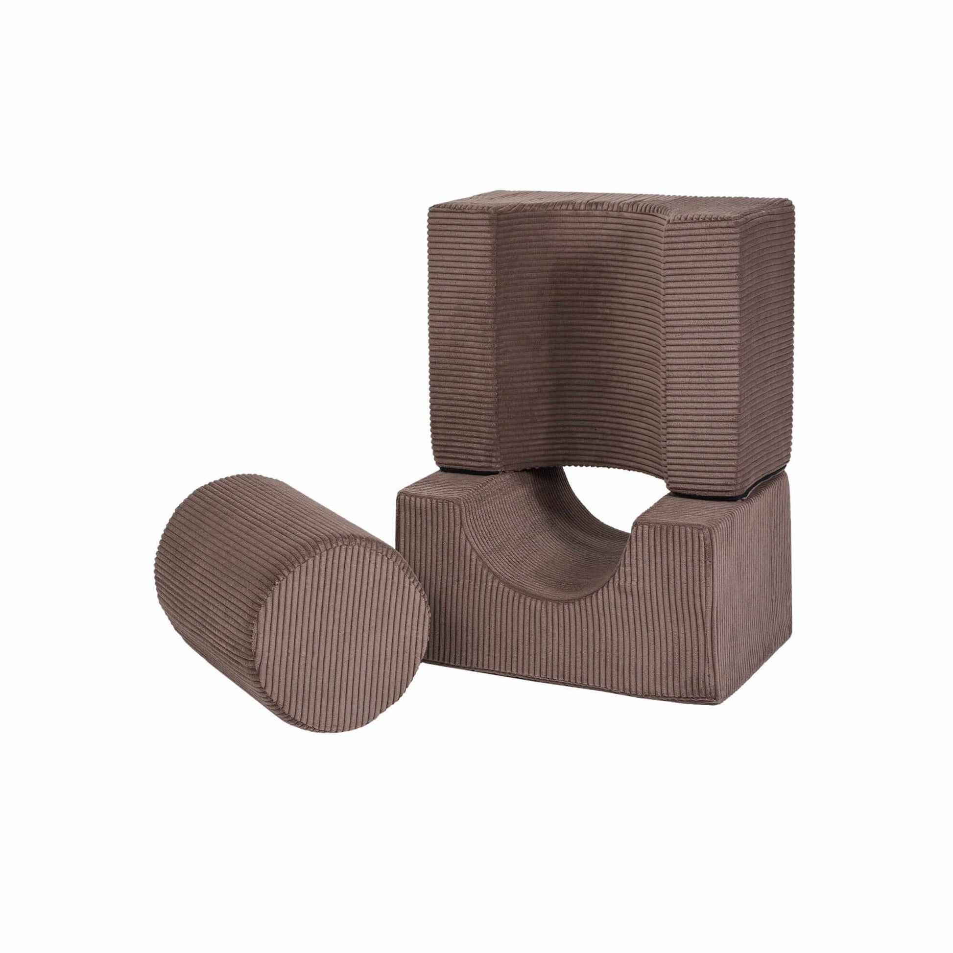 MeowBaby Aesthetic Shape Set – Montessori Inspired Play Blocks by MeowBaby at www.brixbailey.com