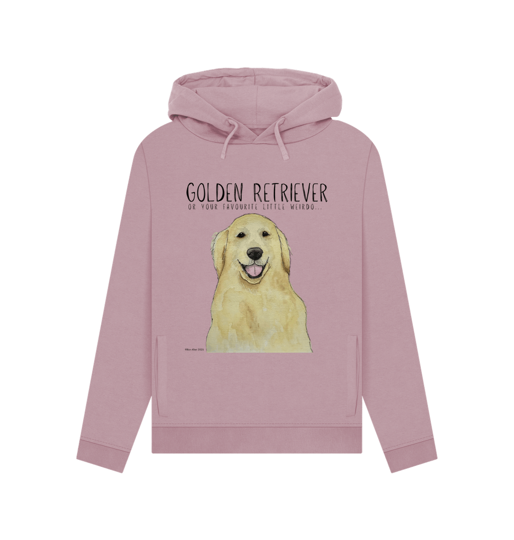Golden Retriever Energy Sustainable Womens Hoodie