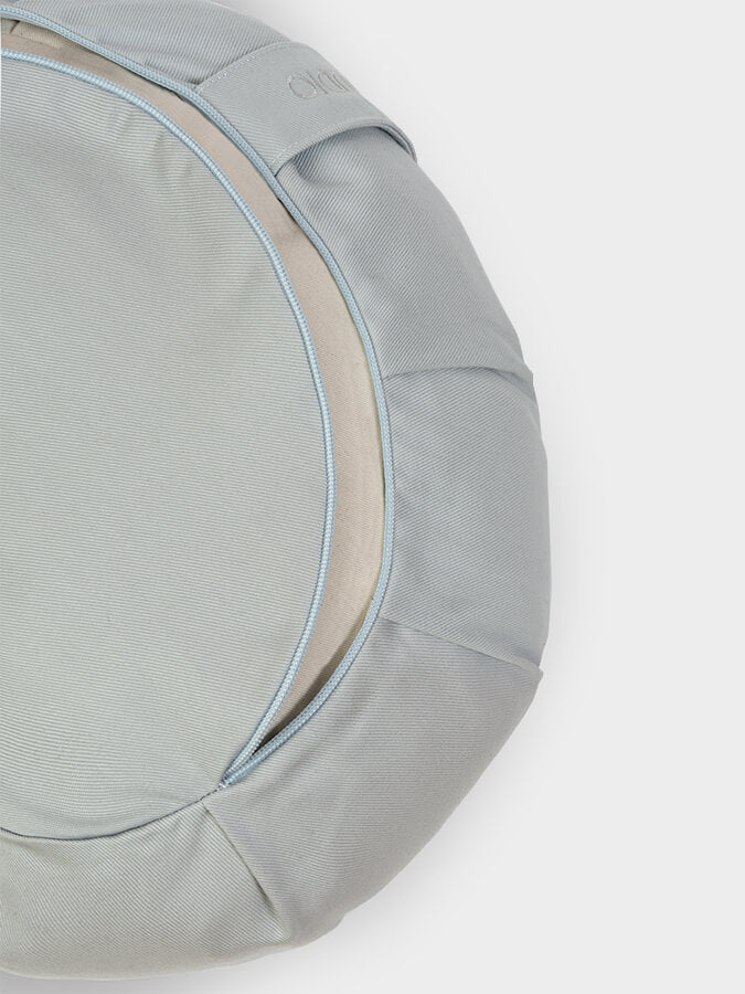 Organic Buckwheat Zafu Crescent Meditation Cushion