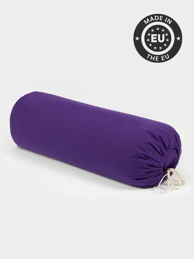 Organic Buckwheat Drawstring Bolster for Yoga