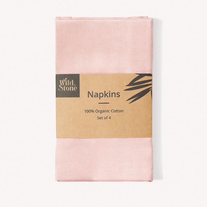 Organic Cotton Napkins Set of 4