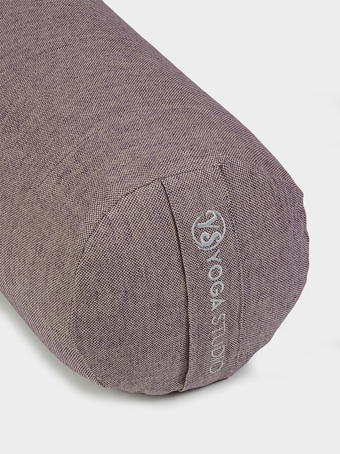 Organic Buckwheat Two Toned Meditation Bolster Cushion