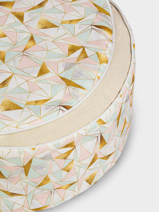 Large Organic Buckwheat Meditation Cushion