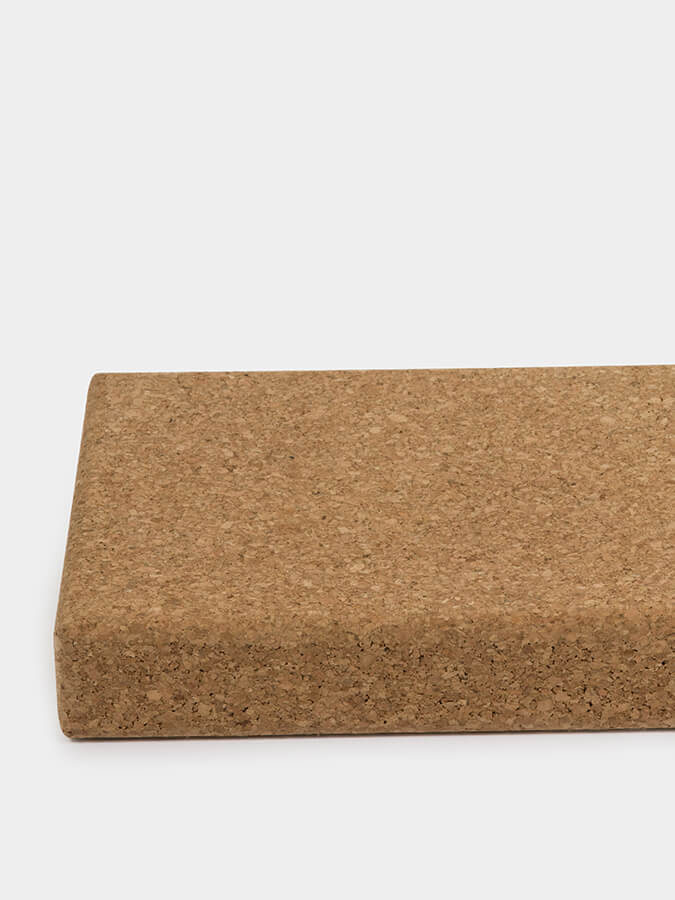 Cork Yoga Block Twin Pack